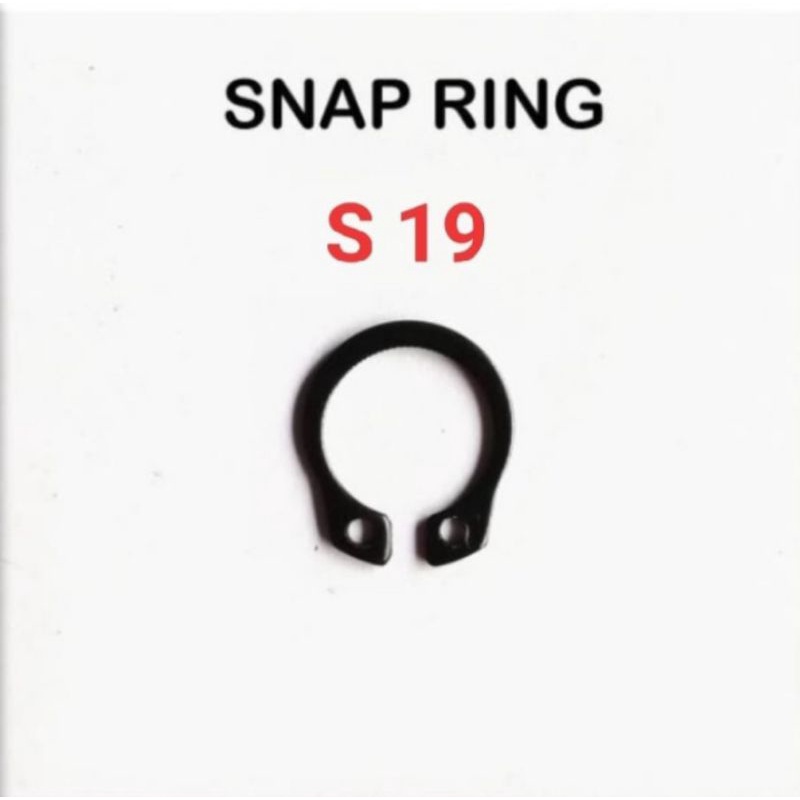 Snap ring gear depan yamaha snapring s19