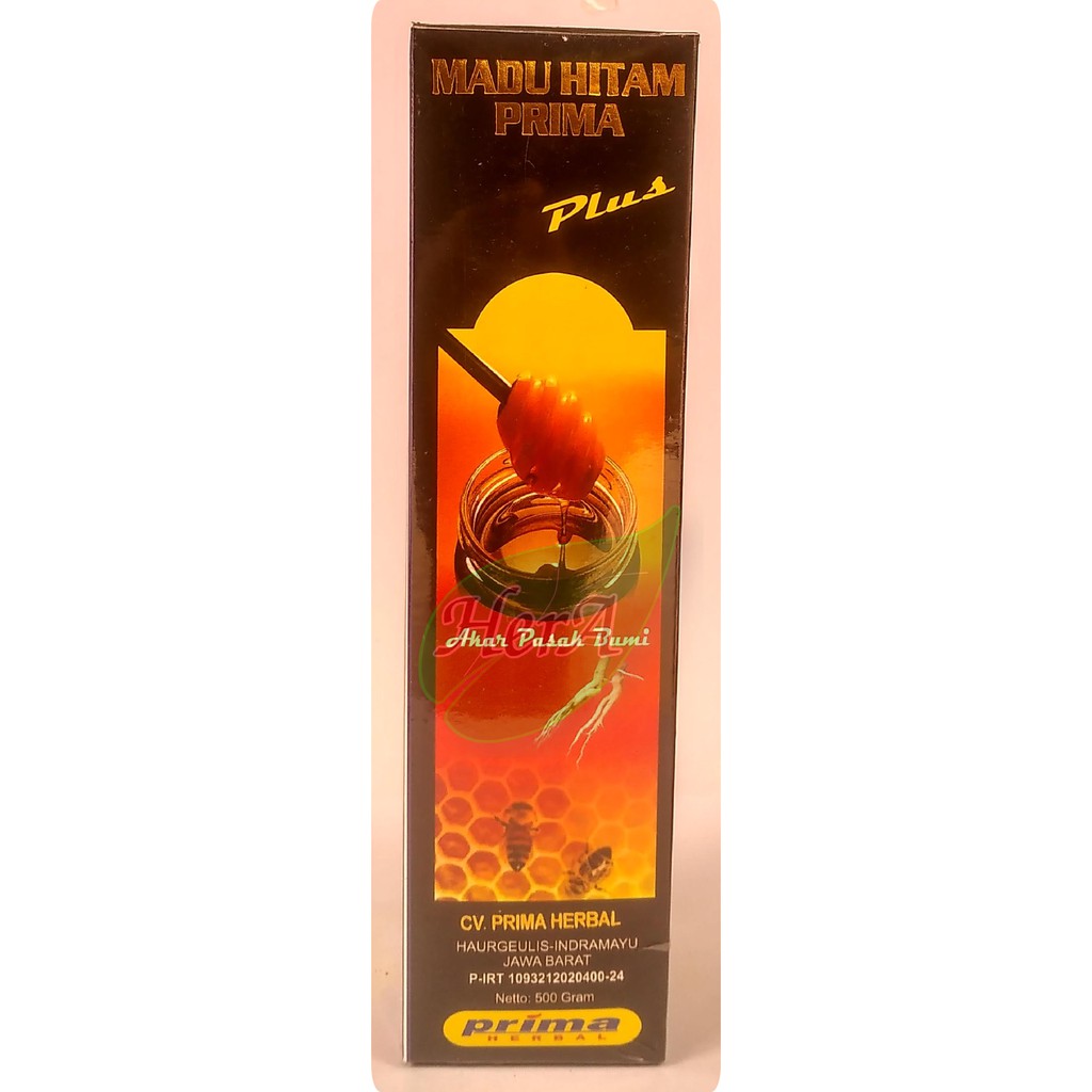 

Madu Hitam PRIMA Plus 500gr, Madu Herbal. Madu Asli