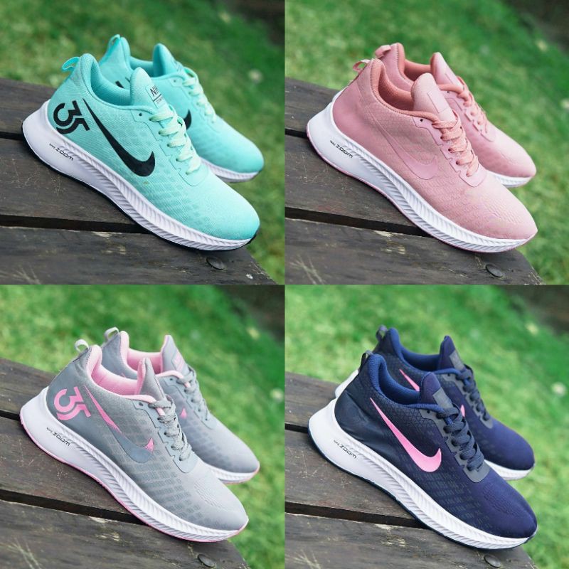 Sepatu nike zoom women grade ori - olahraga senam aerobik gym joging zumba wanita ringan