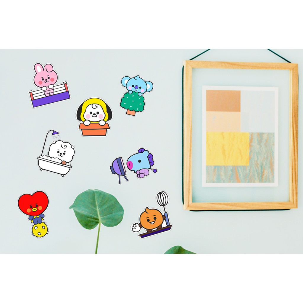 BABY BT21 WALL DECOR STICKER VER.1 | Shopee Indonesia