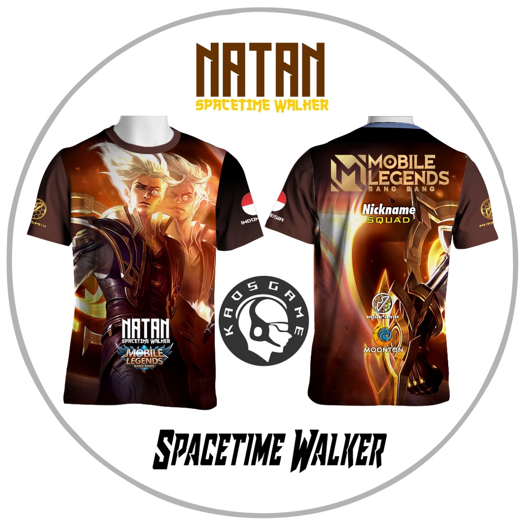 Kaos NATAN Mobile Legends | Skin Lengkap