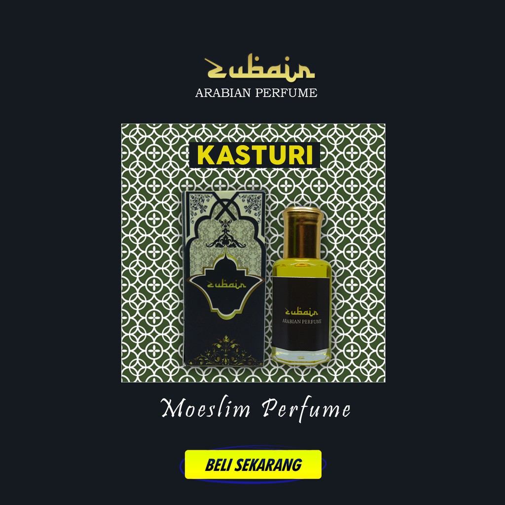 Farfum Pria Kasturi "Sebaik-baiknya Wewangian adalah Minyak Kasturi" (HR. Bukhari)