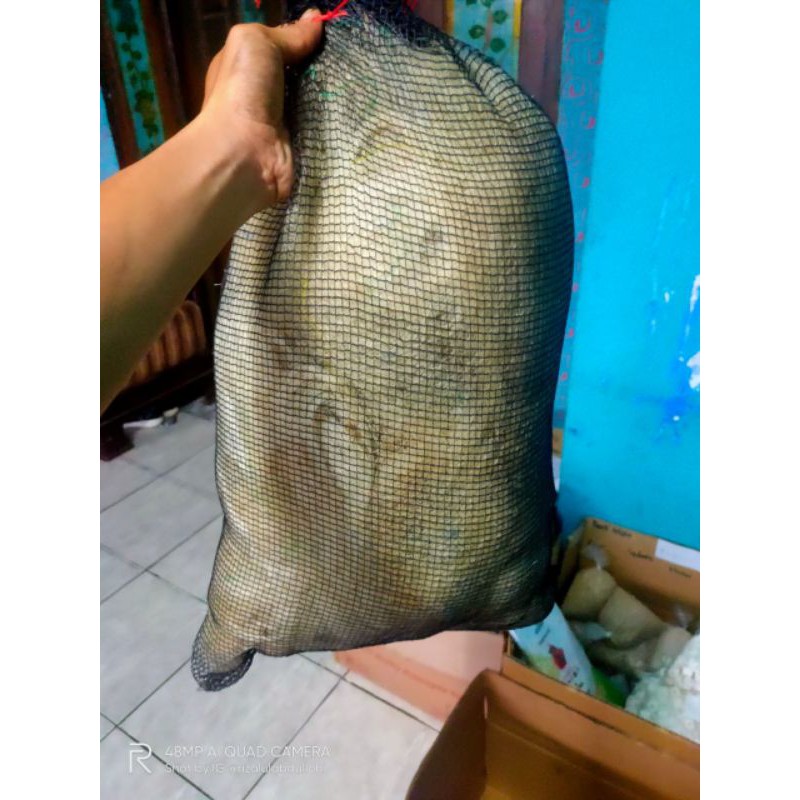 Jual media filter kolam /jaring senar bungkus jaring nelayan /ukuran