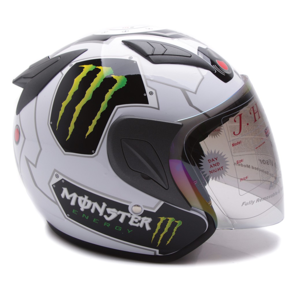 [Helm Dewasa] MSR Helmet Javelin - Monster - Putih