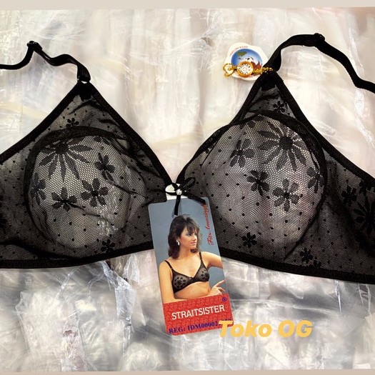 BH BALON STRAIT SISTER ORIGINAL (bra tidak kawat , tidak busa) STRAITSISTER BRA ASLI