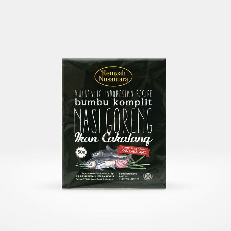 

Bumbu Nasi Goreng Ikan cakalang
