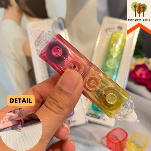 

Twinggo 2 in 1 Set Correction Tape and Glue Tape TG-B8138 Dengan 2 Sisi Tipex Warna Warni Lucu Tip X Tipex Kertas Tip Ex Unik Penghapus Fancy Best Gift Stationery For School Alat Tulis Kantor Sekolah Ready Grosir