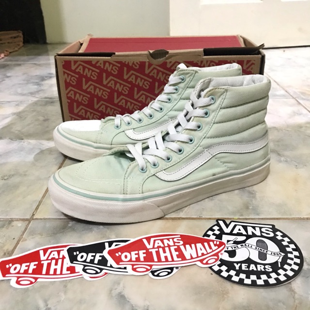 vans slim high top