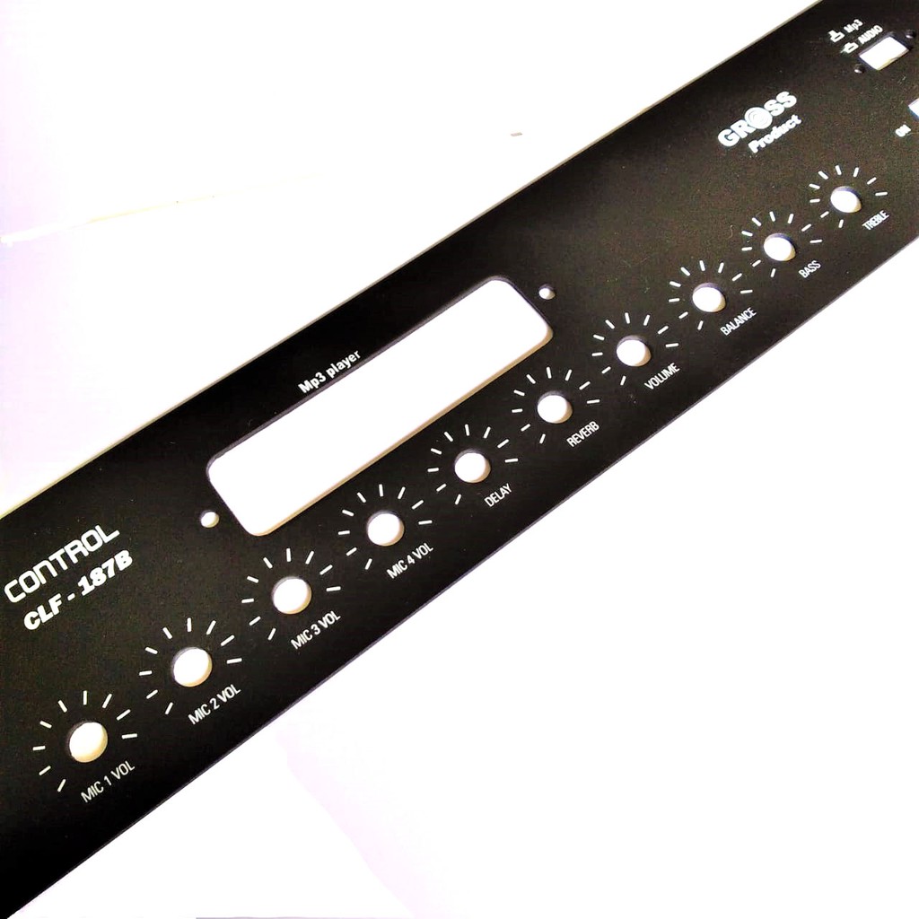 Panel 4CH Digital Echo Mic plus Tone Control - CLF 187B