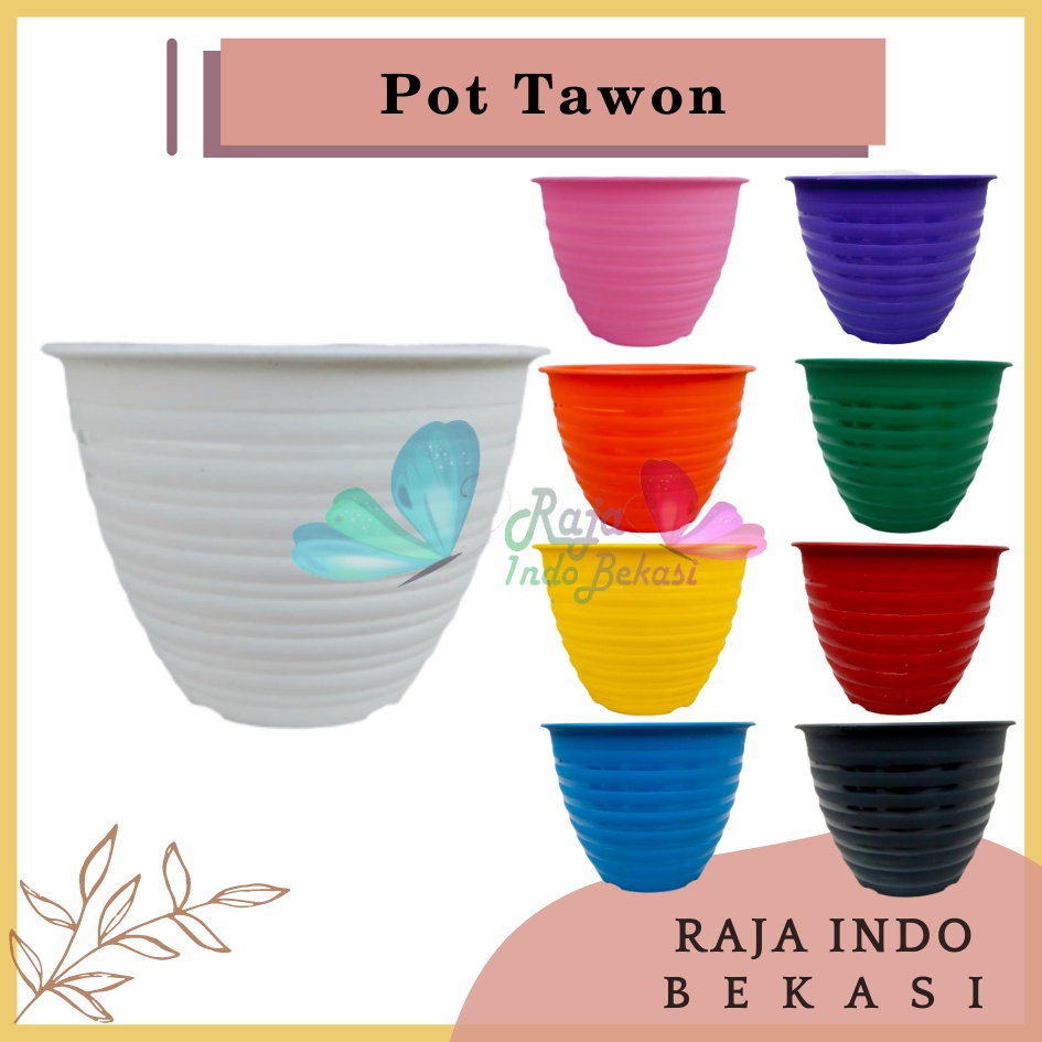 Pot Tawon Mdn Super Tawon 10 12 15 18 Pot Tawon Warna Warni Pot Tawon Pirus Putih 10 12 15 18