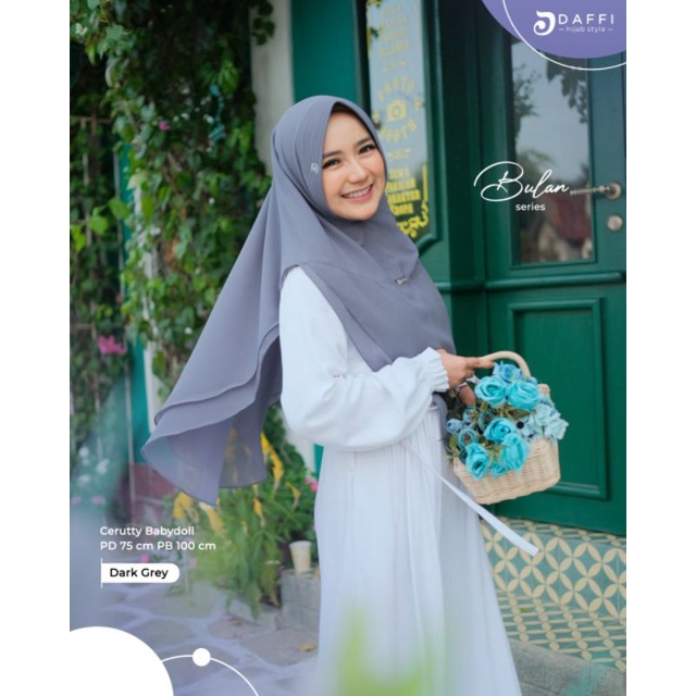 Jilbab Instan Ceruty Bulan By Daffi