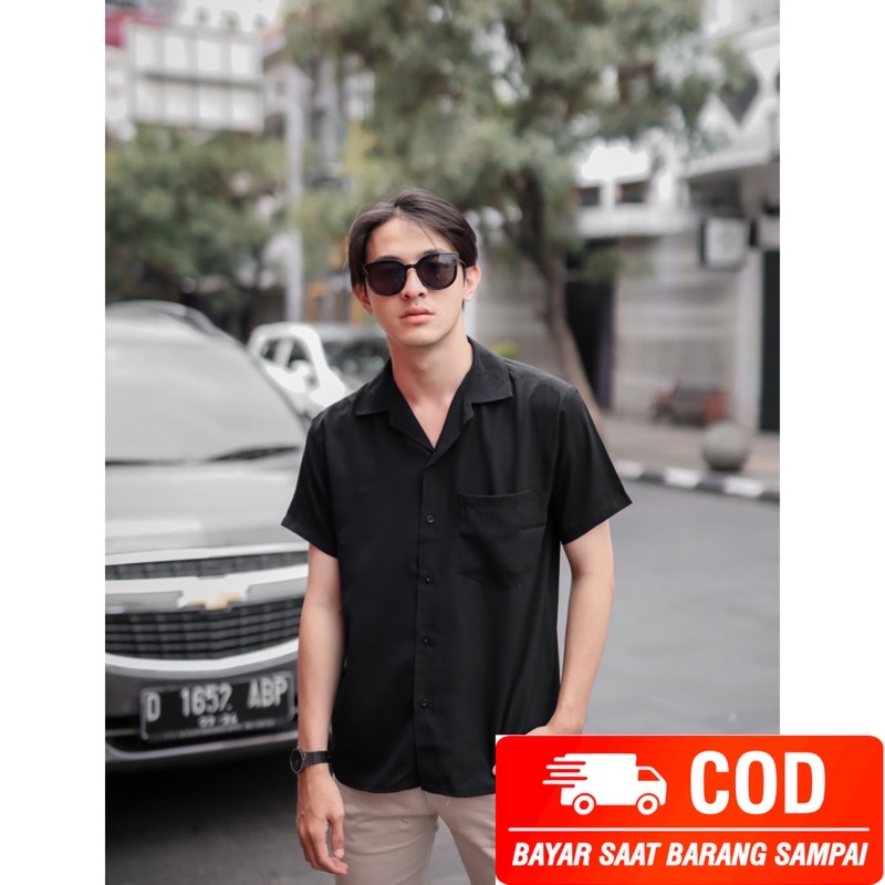 RIBSGOLD Kemeja Amarine Pria / Shirt Man Amarine / Kemeja Lengan Pendek