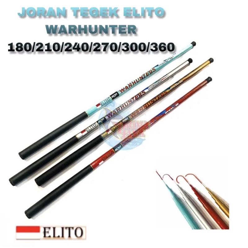 JORAN PANCING TEGEK ELITO WARHUNTER Panjang 180/210/230