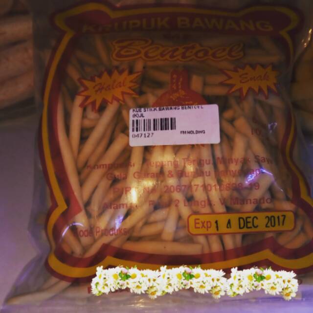 

Keripik Keladi bawang putih Bentoel