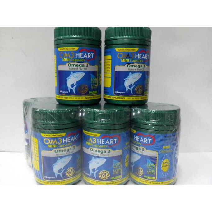 Om3heart / Omeheart Omega 3 isi 60. ORIGINAL