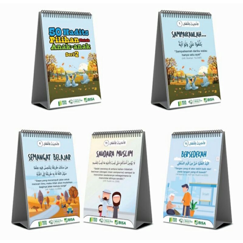 

50 hadits kalender Anak seri 2