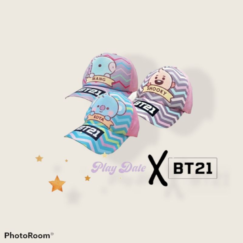 topi anak BTS/topi anak BT21