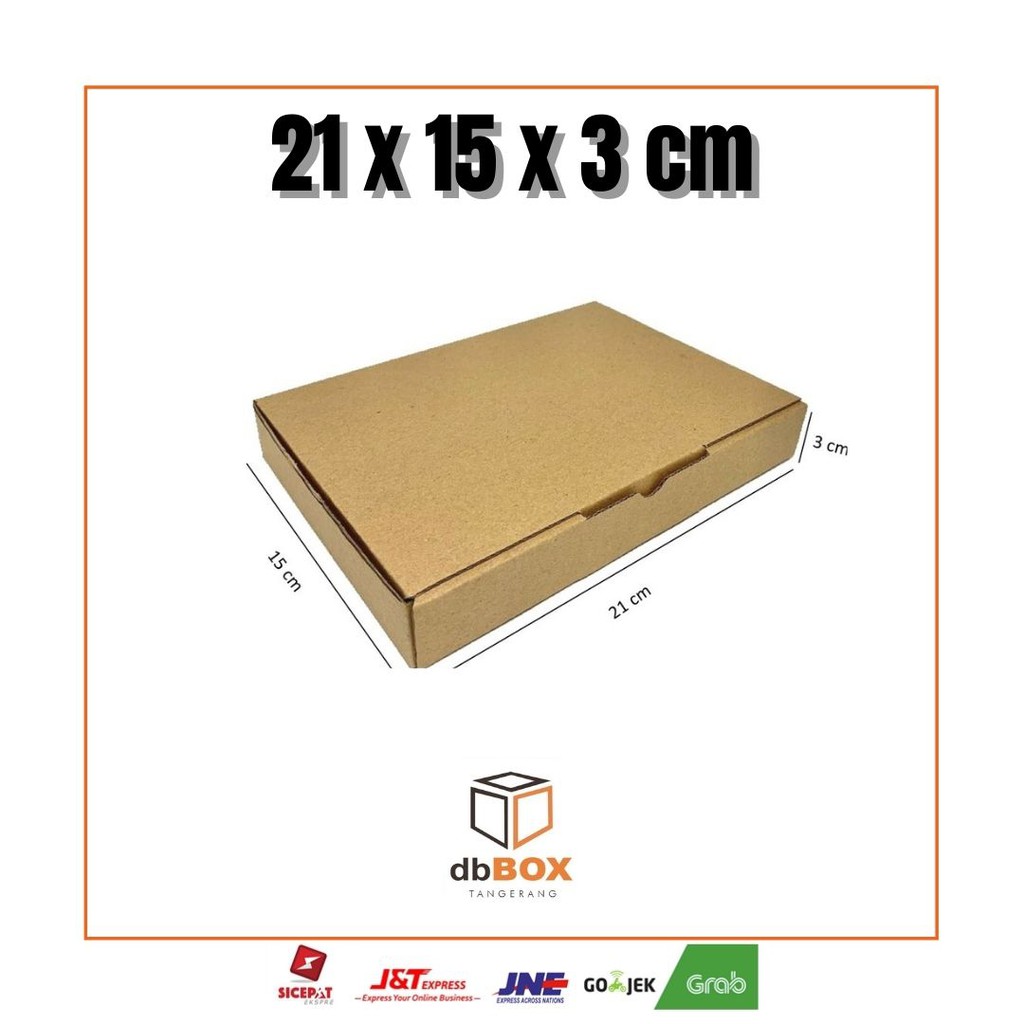 

Kardus 21x15x3 cm | Box Die Cut dan Easy Usage