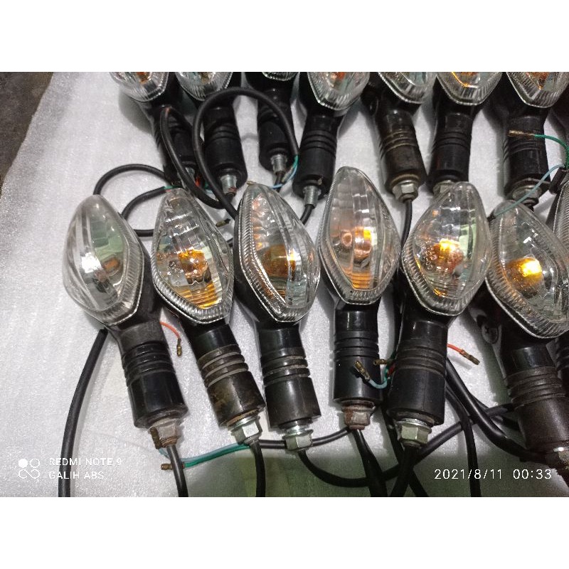 lampu sein/riting mp mono ori/cb150r old/verza
