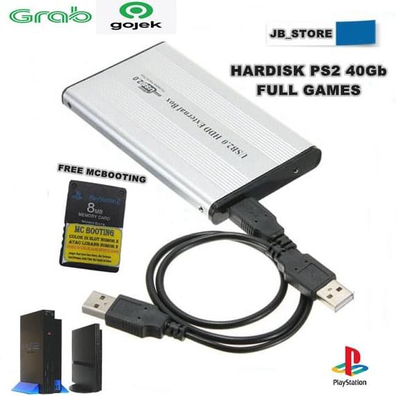 Hardisk External 40Gb + Mcboot Game Ps2