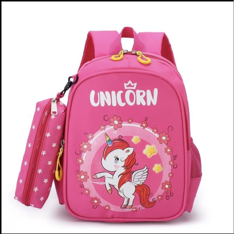 Tas Ransel Backpack Unicorn Anak Perempuan Tas Ransel Anak Sekolah Tk Paud dan SD