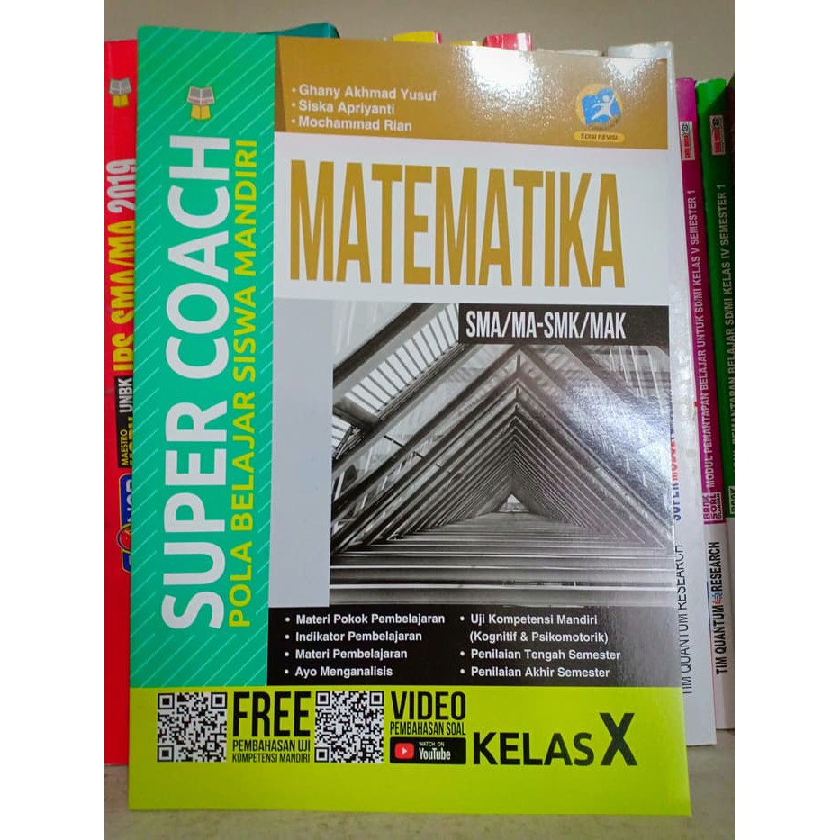 Soal Sma Super Coach Sma Ma Kls X Matematika K13 Revisi