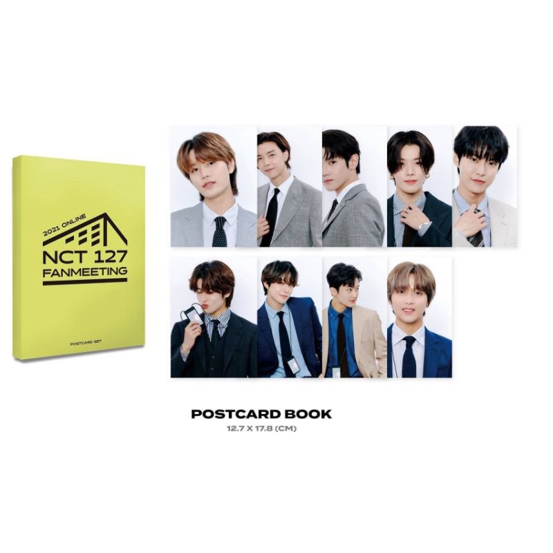 [READY STOCK] POSTCARD BOOK MD NCT 127 FANMEETING (FOUNDATION)
