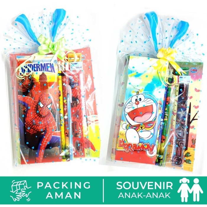 

Souvenir Anak TK isi alat untuk belajar menulis komplit