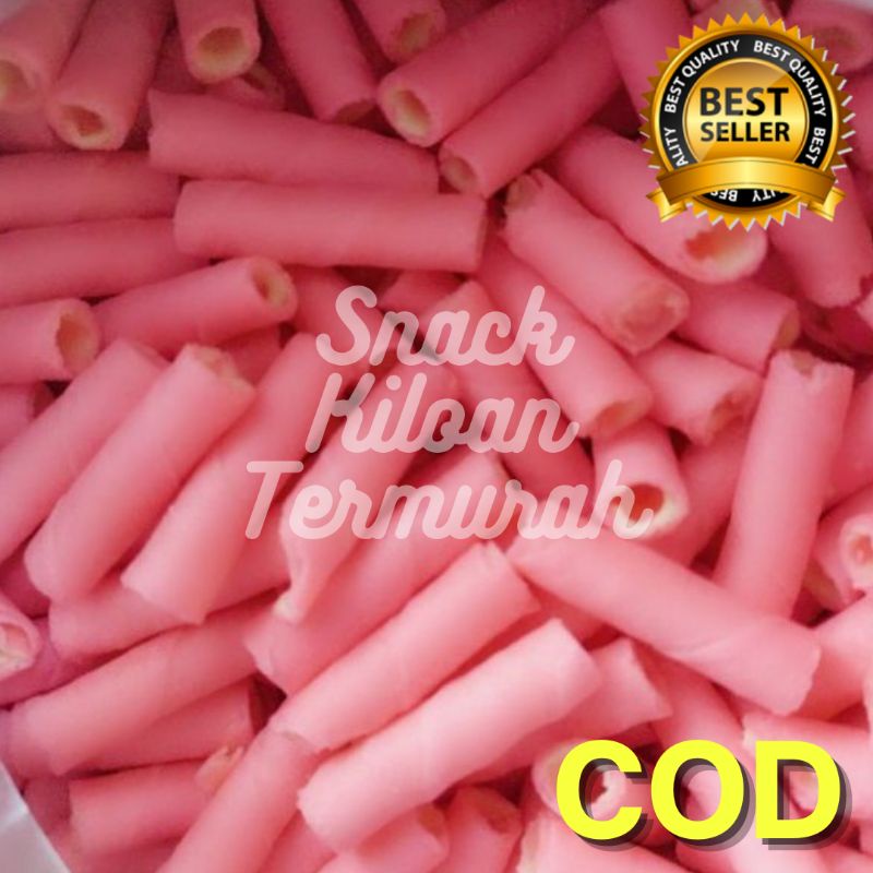 

MINI WAFER ROLL STRAWBERRY 250gr l SNACK KILOAN