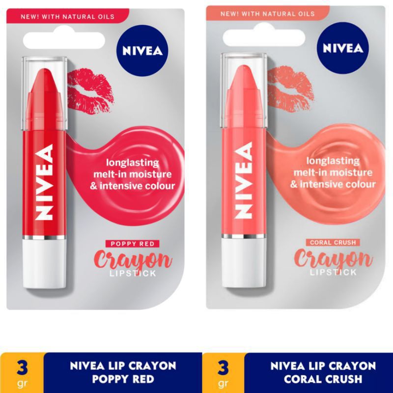 Nivea Lip Crayon Lipstik
