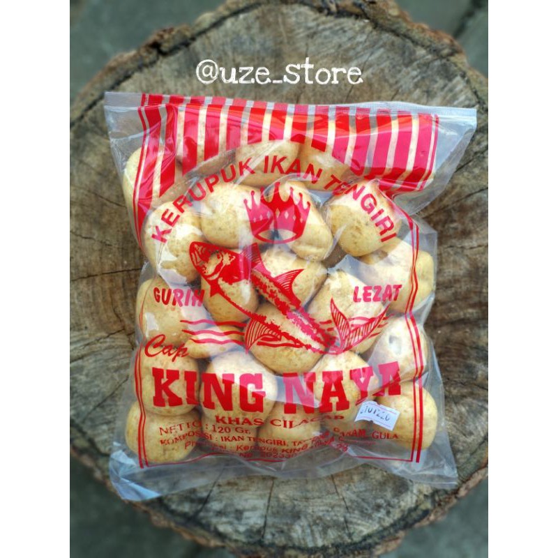 

Kerupuk Ikan Tengiri King Naya 120gr