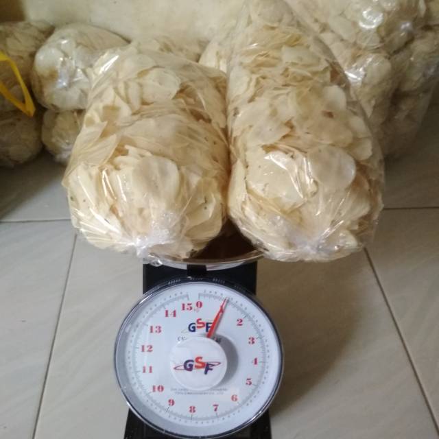 

Opak Singkong Koin Mentah Khas Wonosobo 1kg