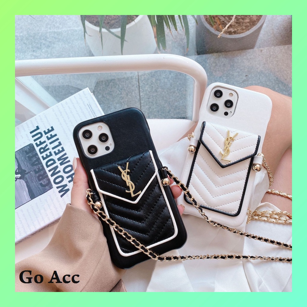 Casing Model Tas FH76 dompet ID kartu for Iphone 11 12 13 Pro Max 14 Plus