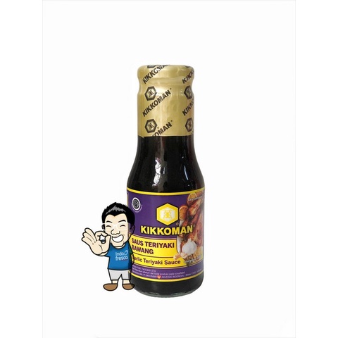 

Terlaris Kikkoman Garlic Teryaki Sauce- Saus Teriyaki Bawang HALAL 300g