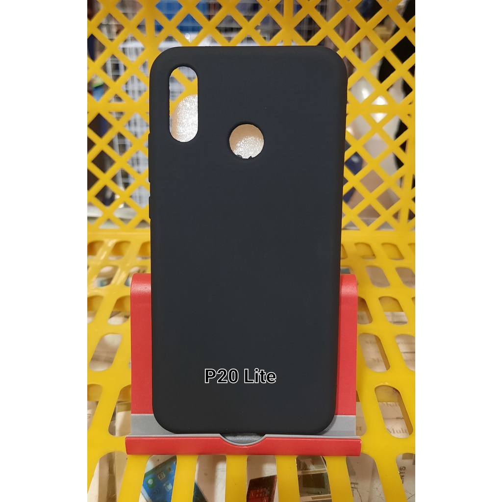 CASE MATE 20 PRO MATE 7 SILIKON NOVA 3i HONOR 9i ( KAMERA TENGAH ) SOFTCASE  P20 LITE FULL HITAM
