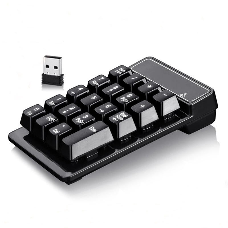 Numeric Wireless Keypad Keyboard Numeric Semi Mechanic High Quality