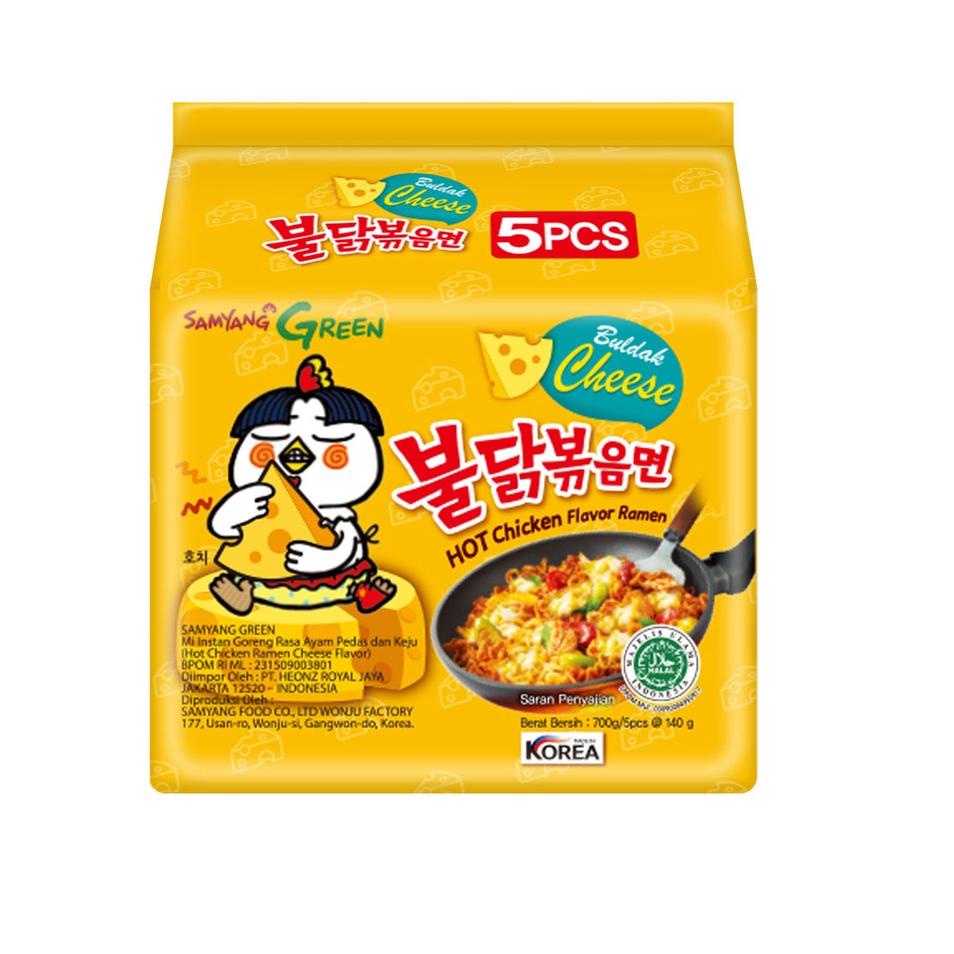 

AHZD [Free 2 Bottle BTS by Babinski] Samyang Hot Chicken Ramen Cheese 5 in 1 ♠ 11