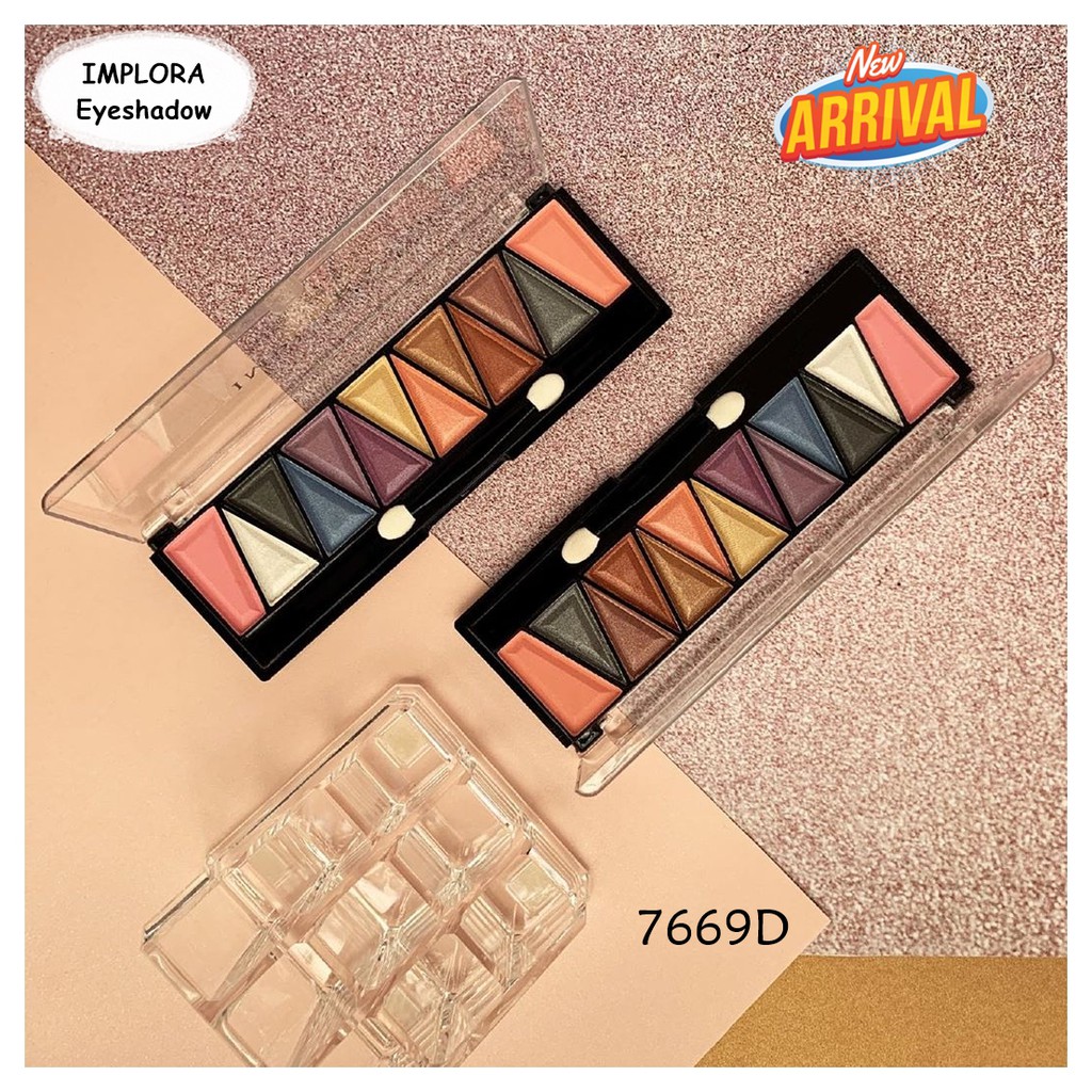 implora blush on cheek blossom, Eyeshadow Original Bpom