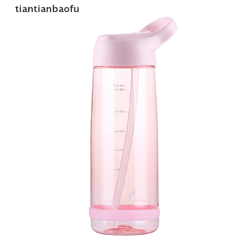 Botol Air Minum 1000ml Dengan Sedotan Ramah Lingkungan Bebas BPA Untuk Olahraga Outdoor