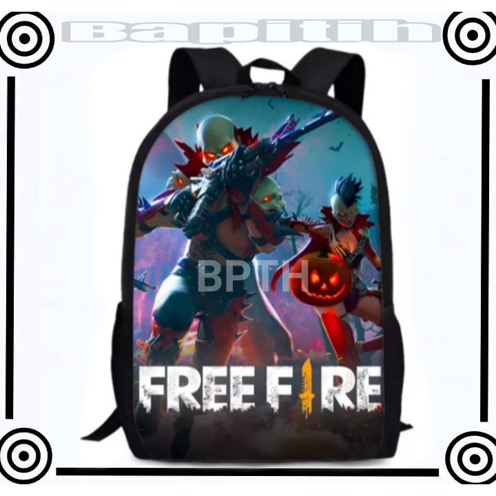 BPT  FREEFIRE -   TAS RANSEL SEKOLAH FREEFIRE BOOYAH TAS SEKOLAH ANAK RANSEL ANAK MURAH RANSEL ANAK TK/ SD