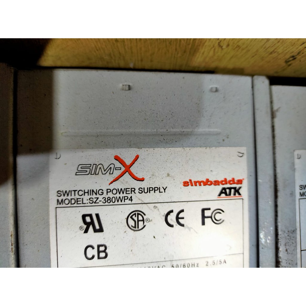 PSU/POWER SUPPLY SIMBADDA Normal