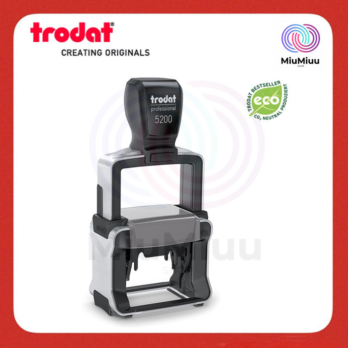 

STEMPEL TRODAT PROFESSIONAL 5200 + Letter Original 41X24 MM