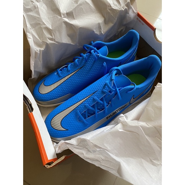Sepatu Futsal Nike Phantom GT BLUE ORI