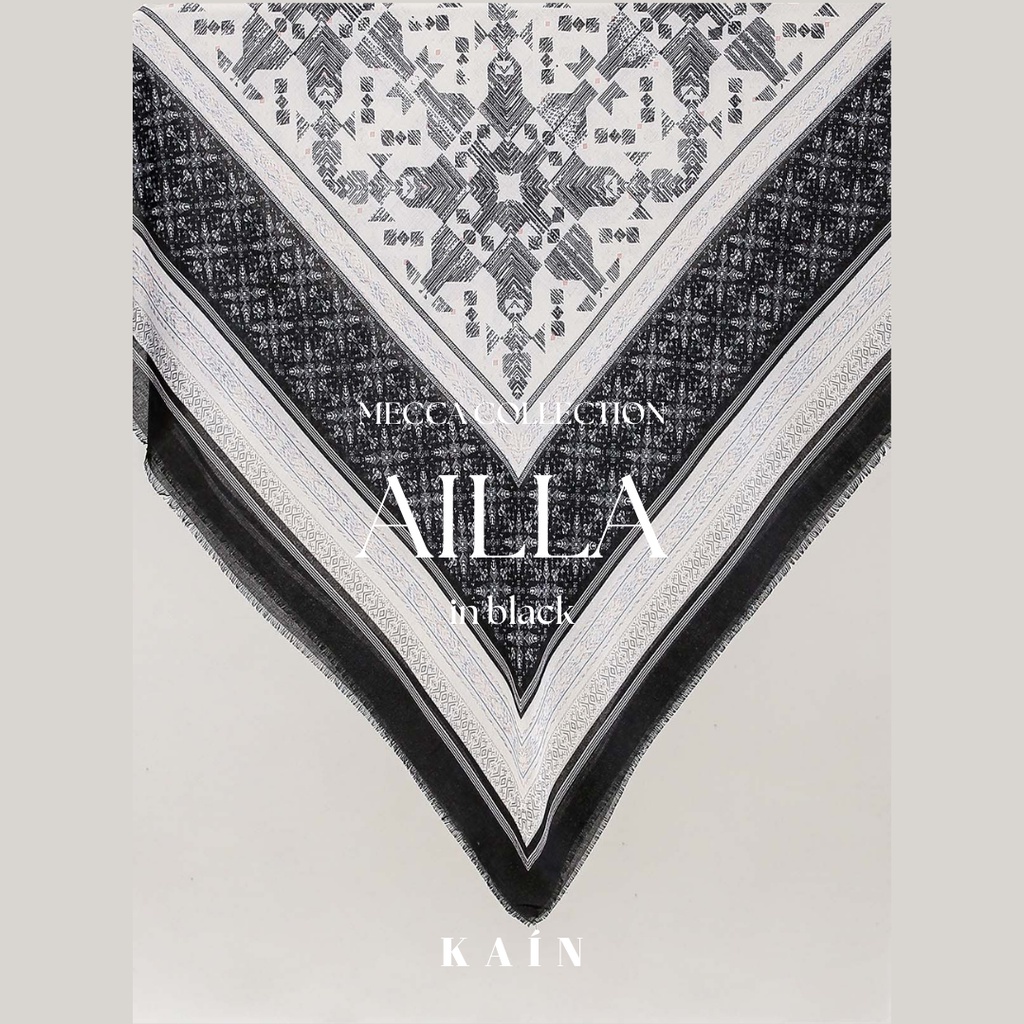 SHOPKAIN Ailla shawl in Black - MECCA COLLECTION