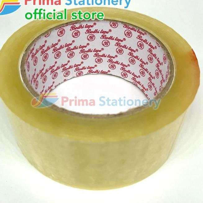 

➹ Lakban Plastik Bening Bodhi Tape OPP 45mm Isolasi ♥