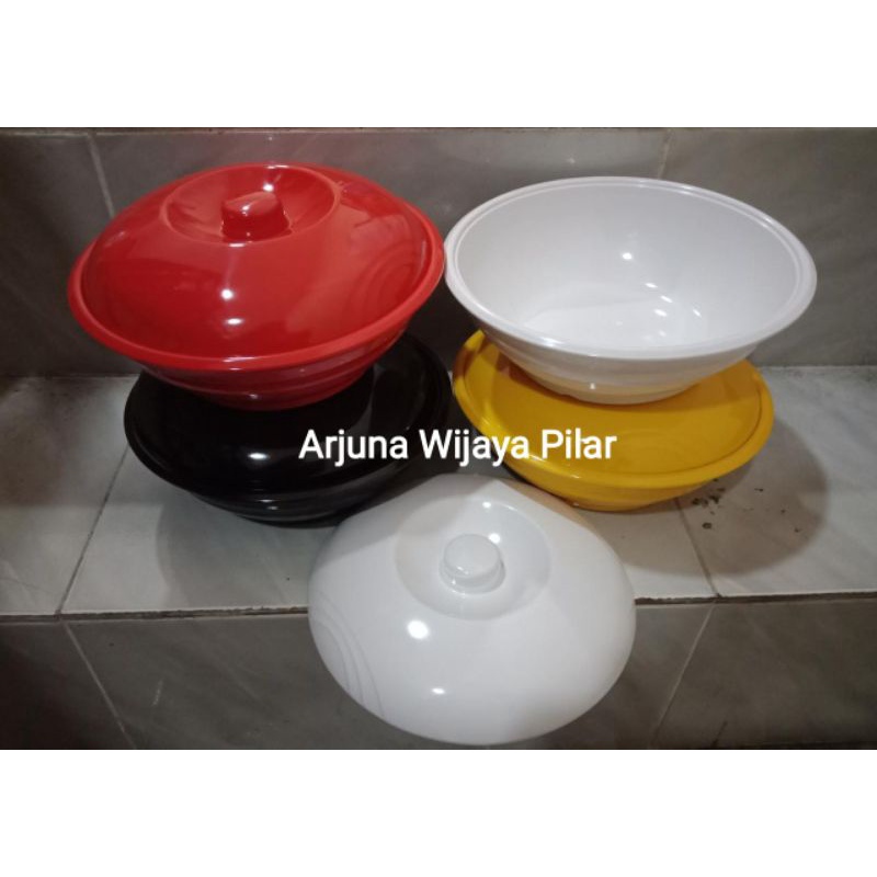 Mangkuk Sup Tutup Bunga MELAMINE DONYKU MT-2686 +Bubblewrap &amp; Kardus