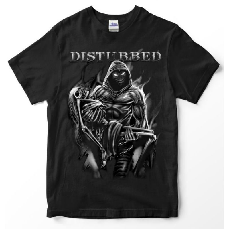 KAOS  DISTURBED Indestructible Premium Tshirt disturbed band rock metal
