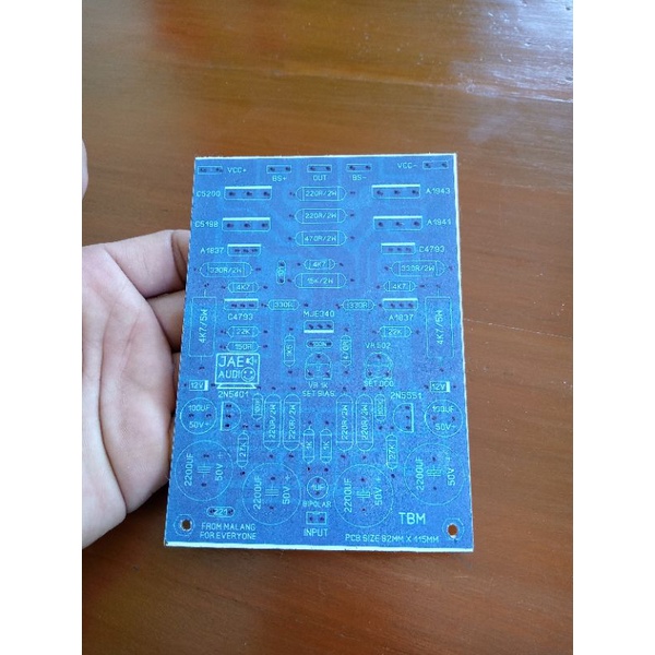 PCB driver TBM low sub