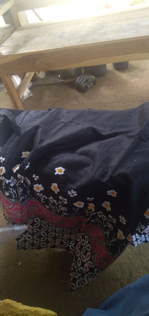 Batik Couple_maora Sania Ruffle Batik Couple Ori Ndoro Jowi Dnt Garansi Termurah