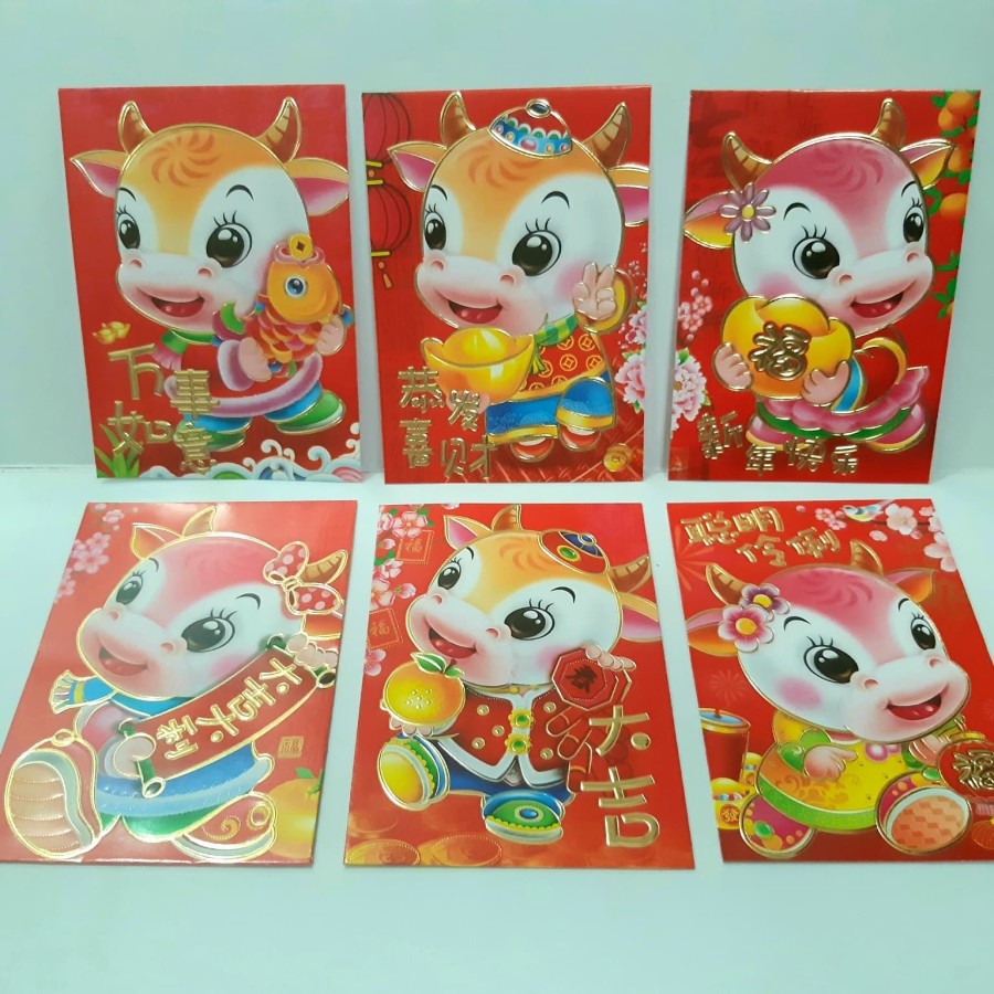 

Angpao Imlek 2021 Terbaru Shio Kerbau LL0043 Termurah | Bahan Artpaper